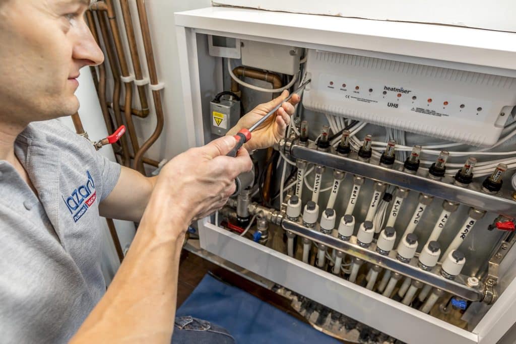 underfloor heating adjustments costin Hornchurch Essex